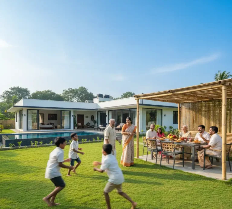 conduct a family reunion at a beautiful farm stay with a pool in exotiland-best homestay in ernakulam kochi