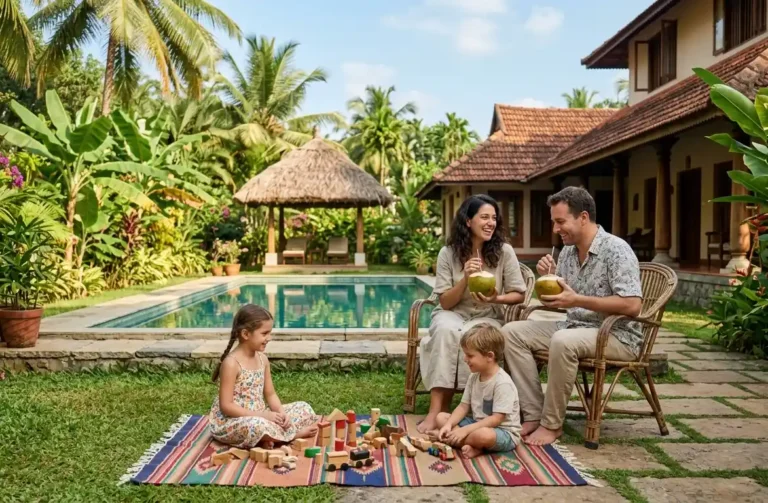 family-relaxing-at-kerala-homestay