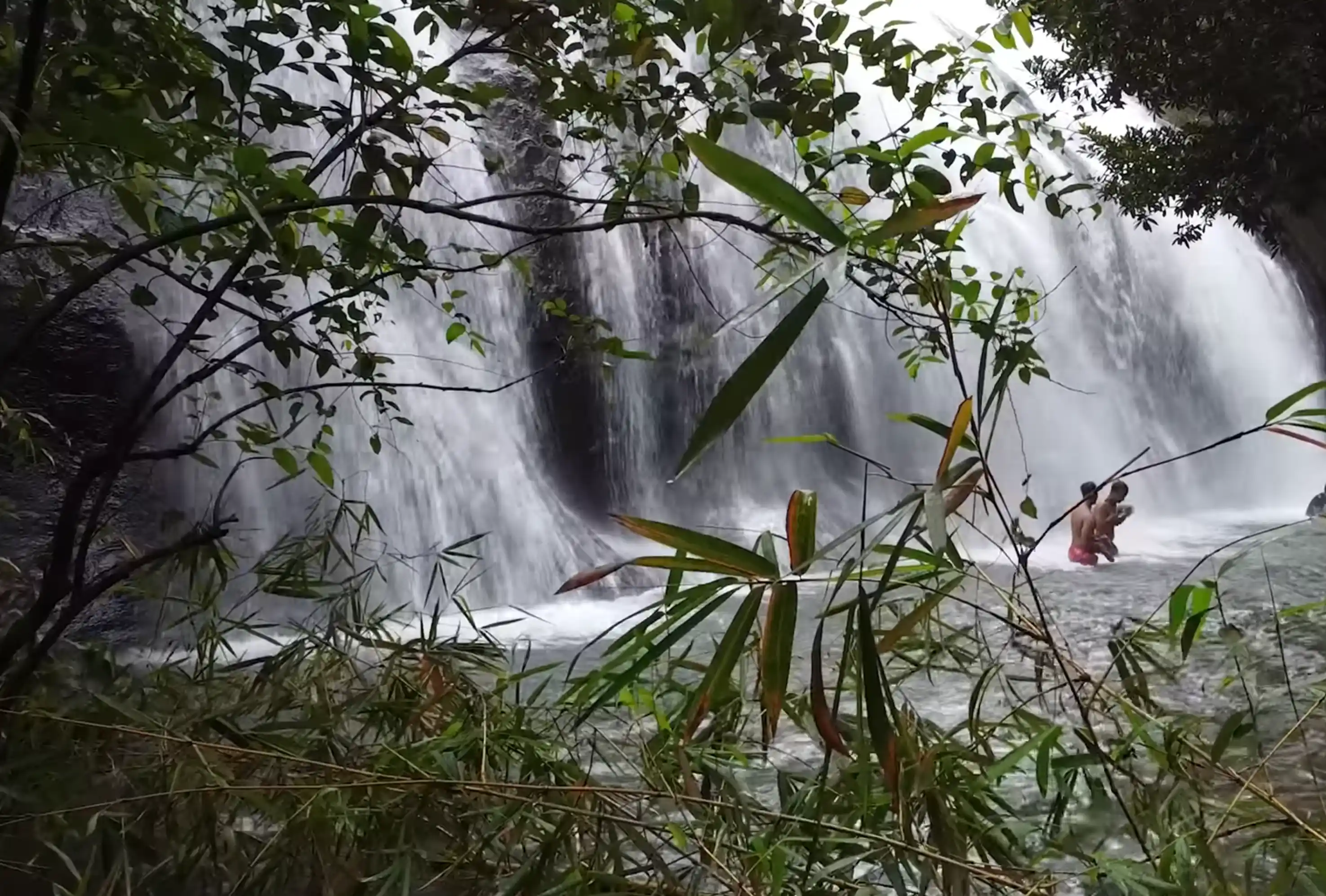aanachadikuthu waterfalls-near best homestay in thodupuzha
