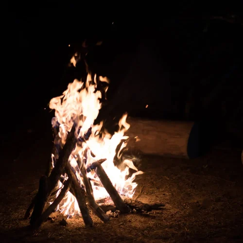 camp fire in the best private pool villa idukki-best homestay in ernakulam kerala